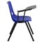 Emma and Oliver Ergonomic Shell Chair with Right Handed Flip-Up Tablet - Tablet Arm Desk